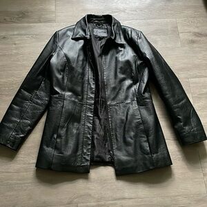 Jessica leather jacket, size 12